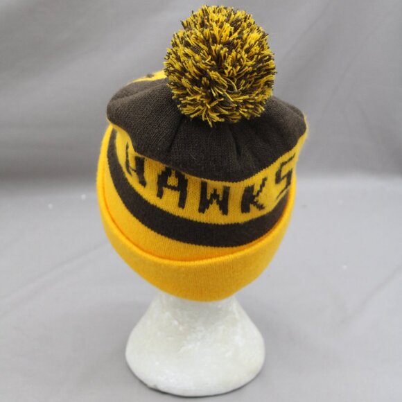 AFL Toque / Beanie - Hawthorn Hawks Wrap Graphic - Adult Stretch Fit - Picture 5 of 8